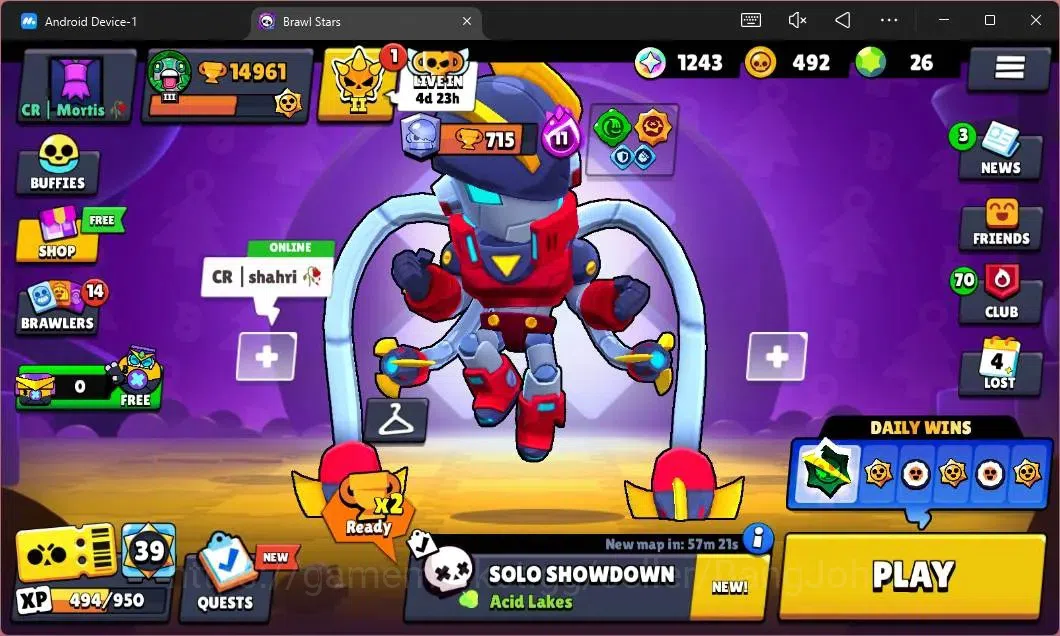 Brawl Stars Accounts Global|14961 Thropy|62 Brawler|6 MAX Hypercharge|S image 1