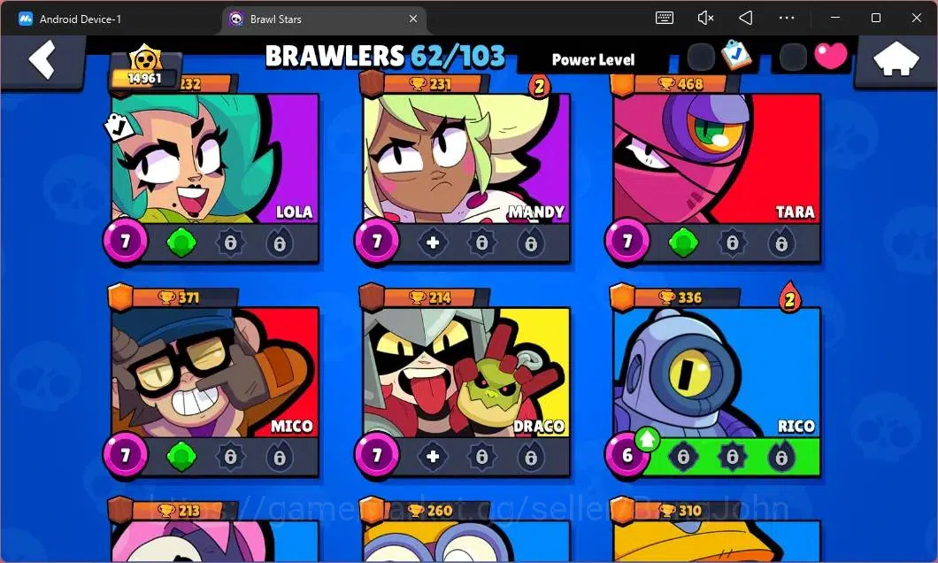 Brawl Stars Accounts Global|14961 Thropy|62 Brawler|6 MAX Hypercharge|S image 10