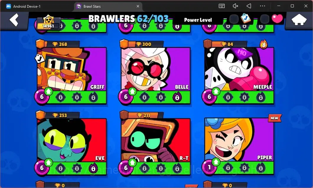Brawl Stars Accounts Global|14961 Thropy|62 Brawler|6 MAX Hypercharge|S image 12