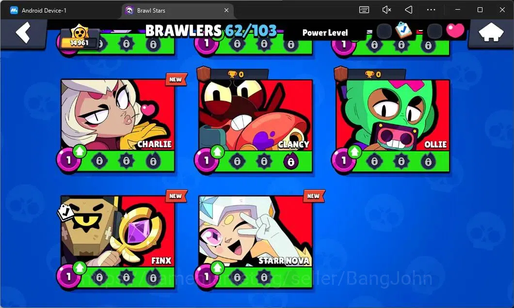 Brawl Stars Accounts Global|14961 Thropy|62 Brawler|6 MAX Hypercharge|S image 15