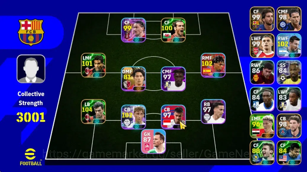 eFootball Accounts Android|Showtime Lionel Messi,Dean Huijsen,Darwin image 1