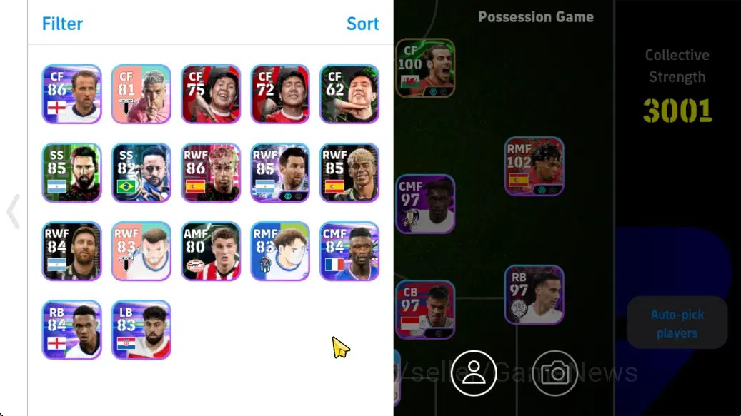 eFootball Accounts Android|Showtime Lionel Messi,Dean Huijsen,Darwin image 2