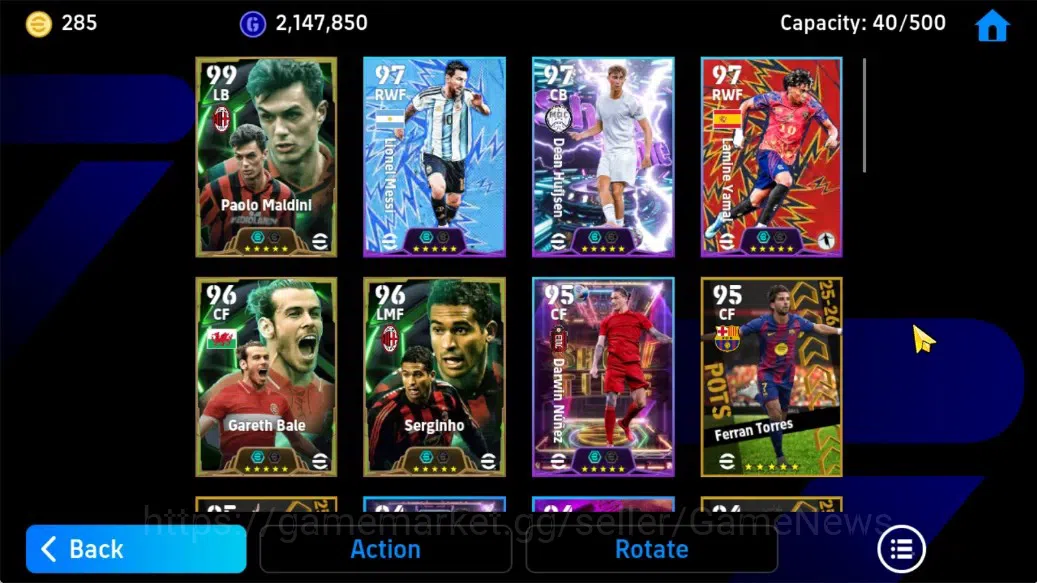 eFootball Accounts Android|Showtime Lionel Messi,Dean Huijsen,Darwin image 3