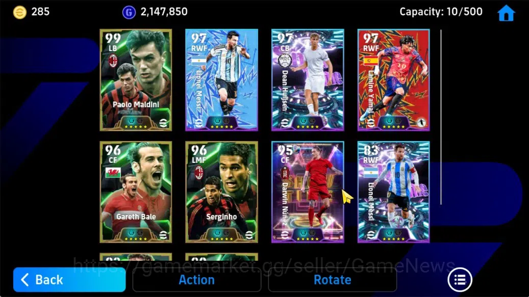 eFootball Accounts Android|Showtime Lionel Messi,Dean Huijsen,Darwin image 5