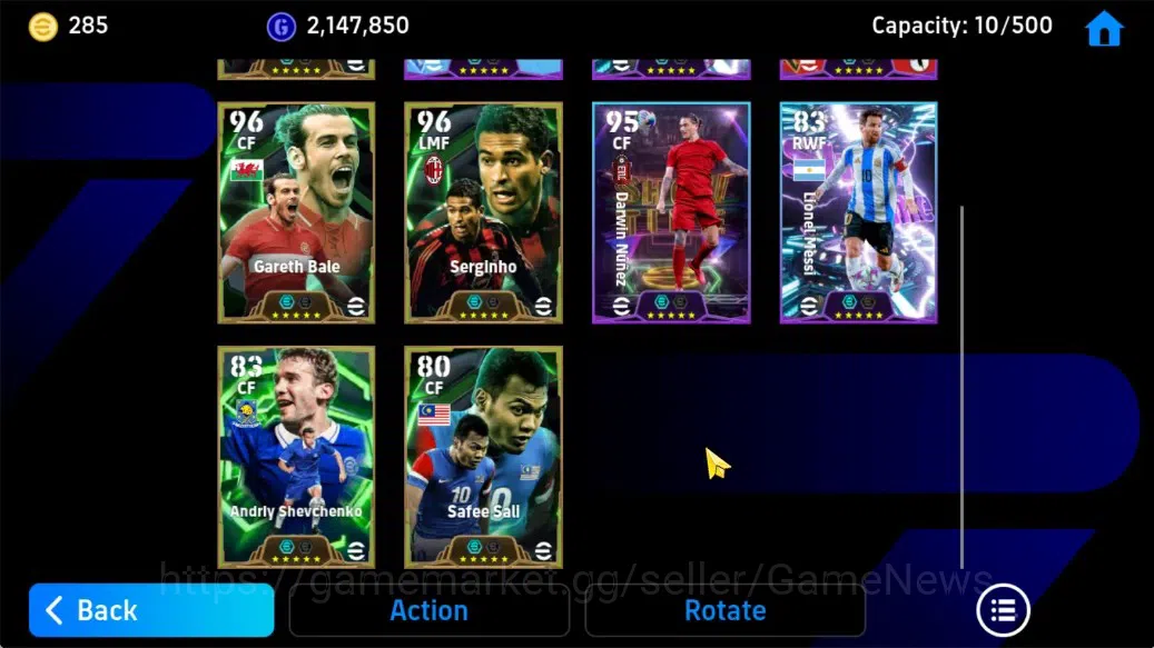 eFootball Accounts Android|Showtime Lionel Messi,Dean Huijsen,Darwin image 6