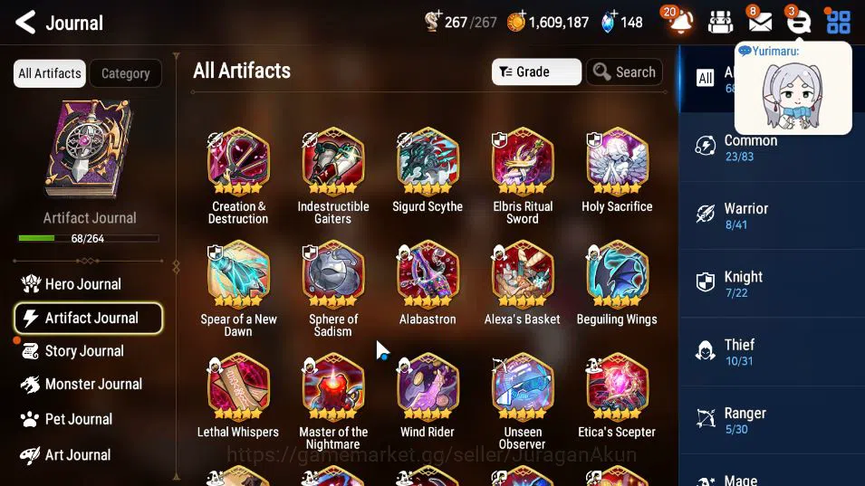 Epic Seven Accounts Global Unverif|6 ML(A Ravi,S Tenebria,C Charles,D  image 4
