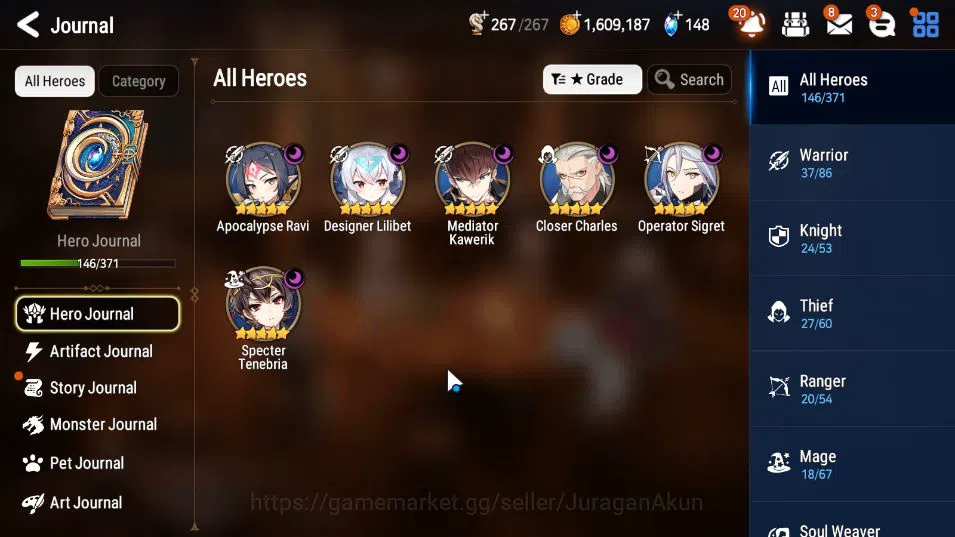 Epic Seven Accounts Global Unverif|6 ML(A Ravi,S Tenebria,C Charles,D  image 5