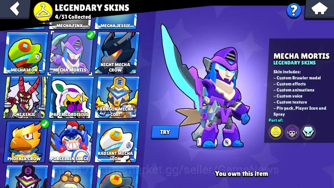 Brawl Stars Accounts 16228 Trophy|72 Brawlers 11 Max Lvl|1 Prestige|162 image 12