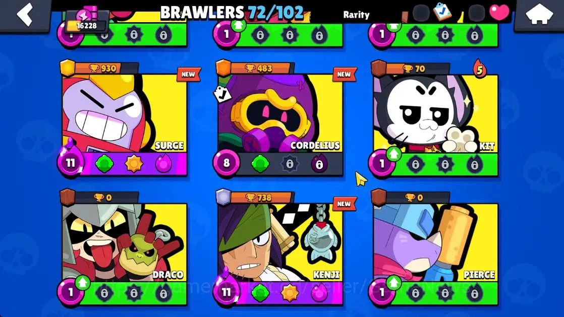 Brawl Stars Accounts 16228 Trophy|72 Brawlers 11 Max Lvl|1 Prestige|162 image 7