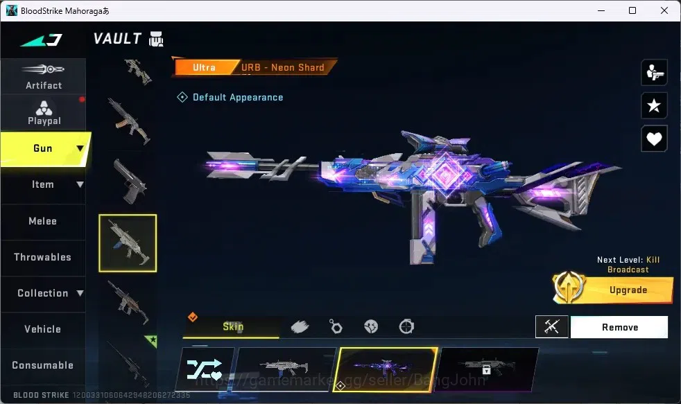 Blood Strike Accounts ASIA |1 ETERNAL: M700-Seraph|2 ULTRA GUN|3 ULTRA S image 3