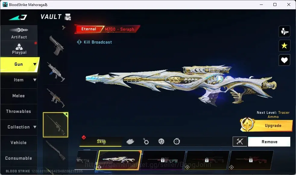 Blood Strike Accounts ASIA |1 ETERNAL: M700-Seraph|2 ULTRA GUN|3 ULTRA S image 4