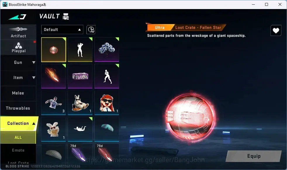 Blood Strike Accounts ASIA |1 ETERNAL: M700-Seraph|2 ULTRA GUN|3 ULTRA S image 7