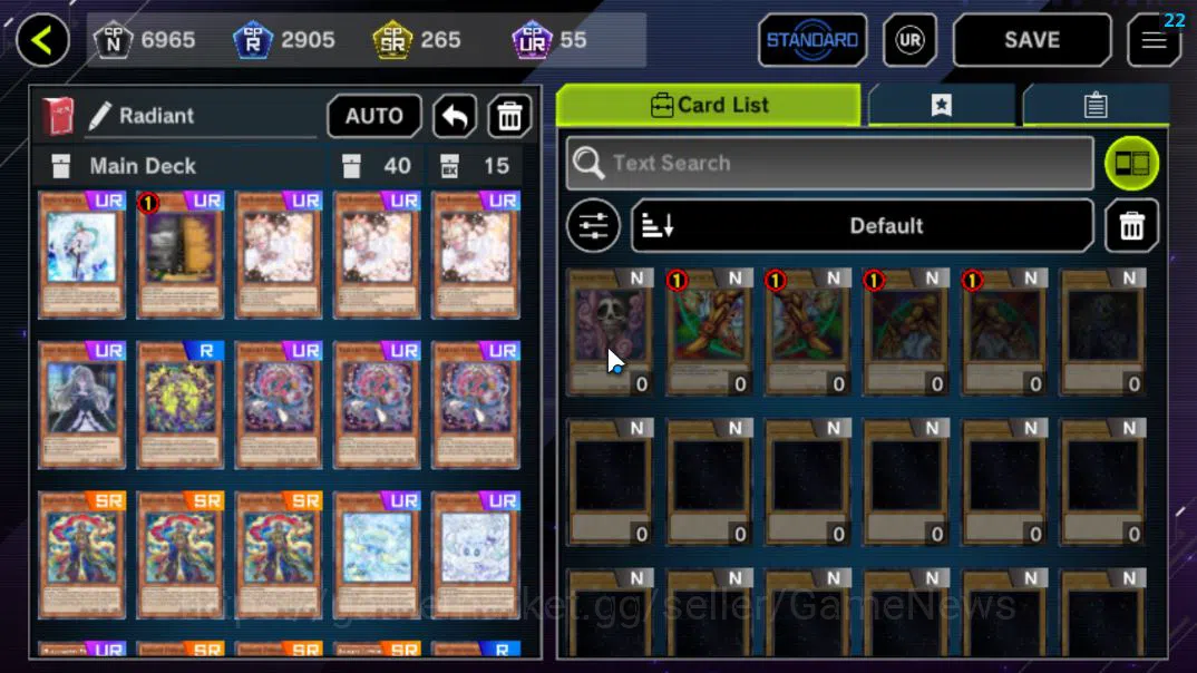 Yu-Gi-Oh! Master Duel Accounts Lv 18 | 20 Deck |RadiantTyphoon, VSK9,Dracotail,Do image 4