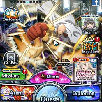 Grand Summoners Accounts End-Game Global|Rank 97|23 Ascend+6 TW|(Okarun,Hero Saitama,Beta,Shadow,Diablo,Jong-In)+TW S