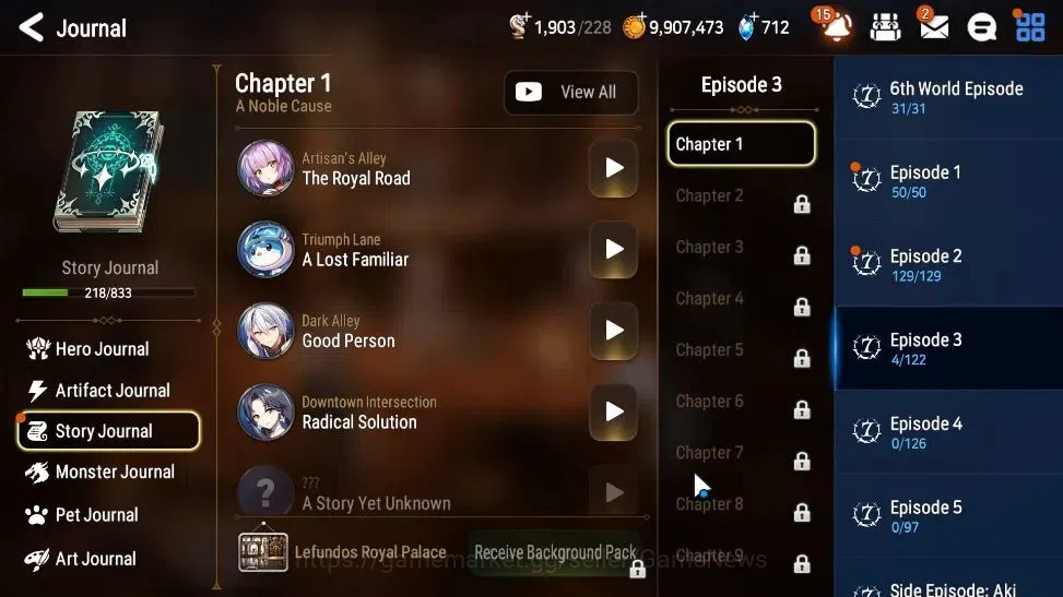 Epic Seven Accounts GLOBAL UnVerif|New Era|7 ML(NOTOS,Har Setti,DK Sha image 10