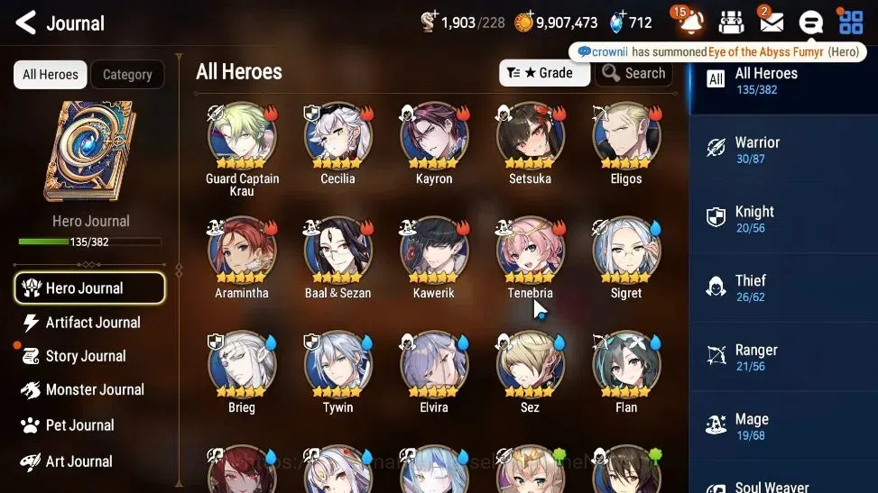 Epic Seven Accounts GLOBAL UnVerif|New Era|7 ML(NOTOS,Har Setti,DK Sha image 7