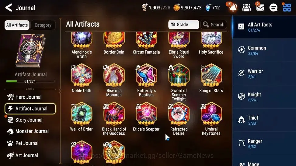 Epic Seven Accounts GLOBAL UnVerif|New Era|7 ML(NOTOS,Har Setti,DK Sha image 9