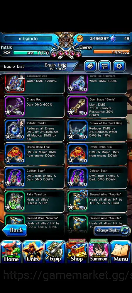 Grand Summoners Accounts Global|Rank 32||3 Ascend+1 TW|[Shizu]+TW, Diablo,  image 10