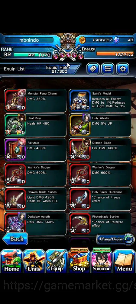 Grand Summoners Accounts Global|Rank 32||3 Ascend+1 TW|[Shizu]+TW, Diablo,  image 11