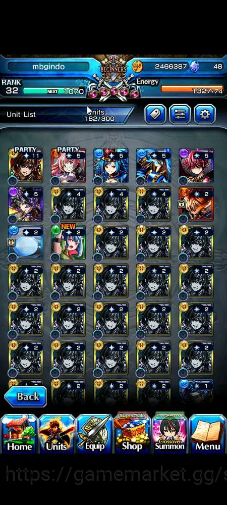 Grand Summoners Accounts Global|Rank 32||3 Ascend+1 TW|[Shizu]+TW, Diablo,  image 13