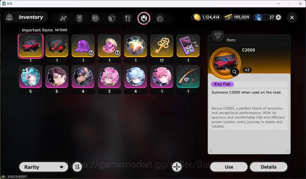 Neverness to Everness Accounts EU|Hunter Lv 15|4 S-Class (Lacrimosa With Gilded O image 14