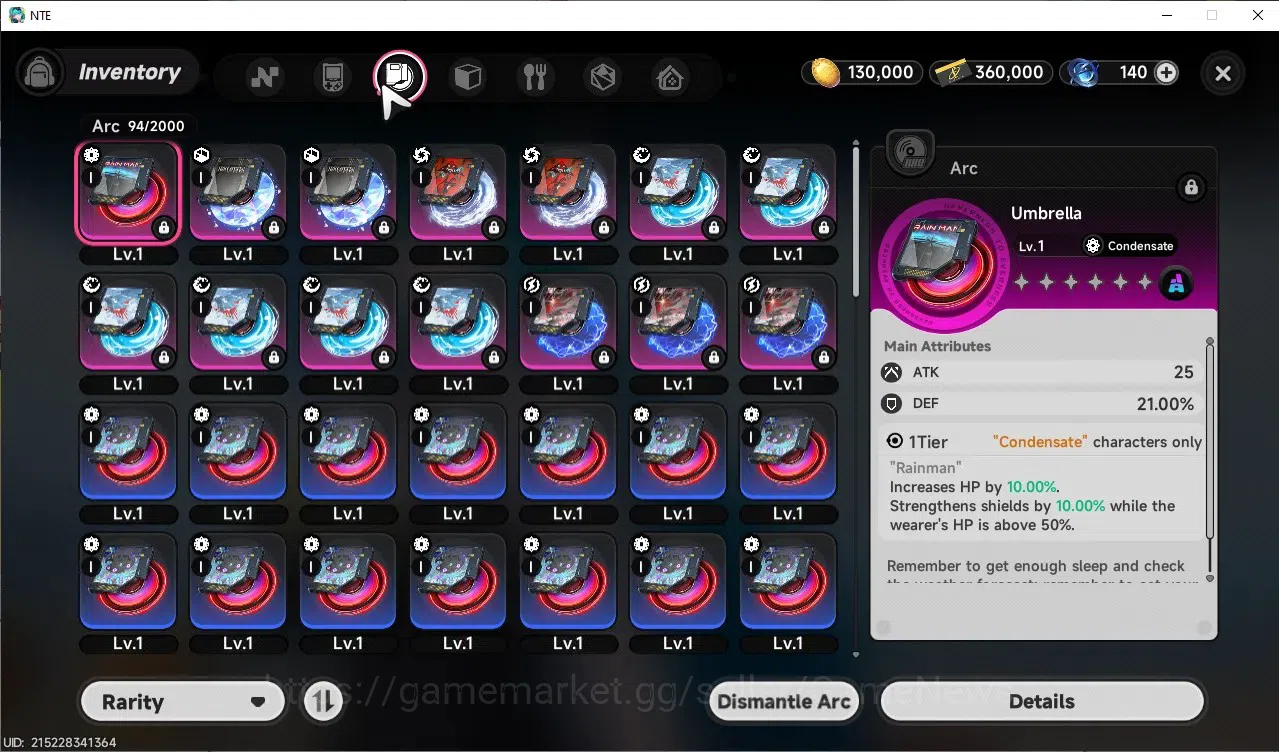 Neverness to Everness Accounts GLOBAL Europe|HL 3|1 S-Class Hotori|1 S-Class Char image 11