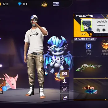 Free Fire Accounts Indo|M1887 Hand of Hope,Fist (Frostfire & Eclipse),Katana Loving Desire Etc|Bundle Kakashi|30 Vault,12