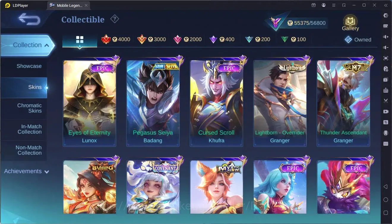 Mobile Legends: Bang Bang Accounts Global |Hero 114|Skin 220|Renowned|Prime Granger|K image 13