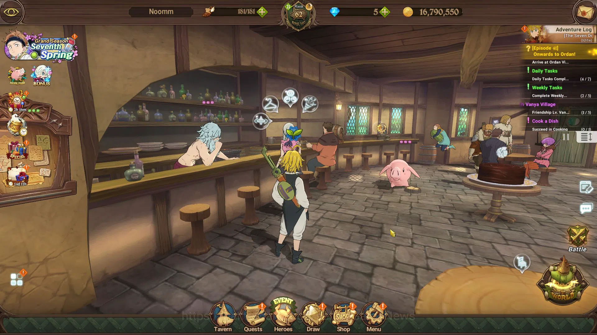 The Seven Deadly Sins: Grand Cross Accounts Starter Global | Fresh Starter Ch 4 | 1,2M CC | 5 UR