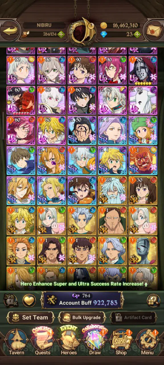 The Seven Deadly Sins: Grand Cross Accounts ASIA | 922k CC | 5 UR | Merlin&Esca 2/6 , WKGowter image 5