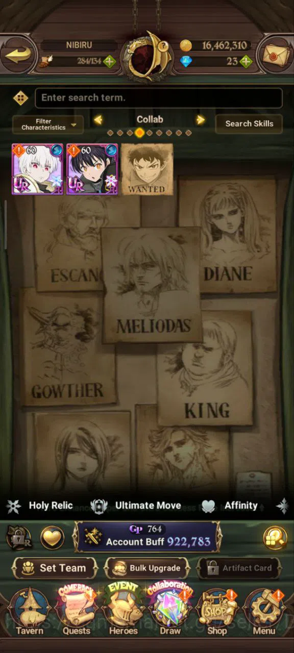 The Seven Deadly Sins: Grand Cross Accounts ASIA | 922k CC | 5 UR | Merlin&Esca 2/6 , WKGowter image 7