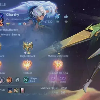 Mobile Legends: Bang Bang Collector Global|Hero 70|Skin 120|Expert|Prime Beatrix|KOF K image 1