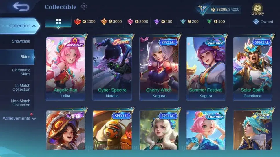 Mobile Legends: Bang Bang Accounts Global|Hero 70|Skin 120|Expert|Prime Beatrix|KOF K image 8