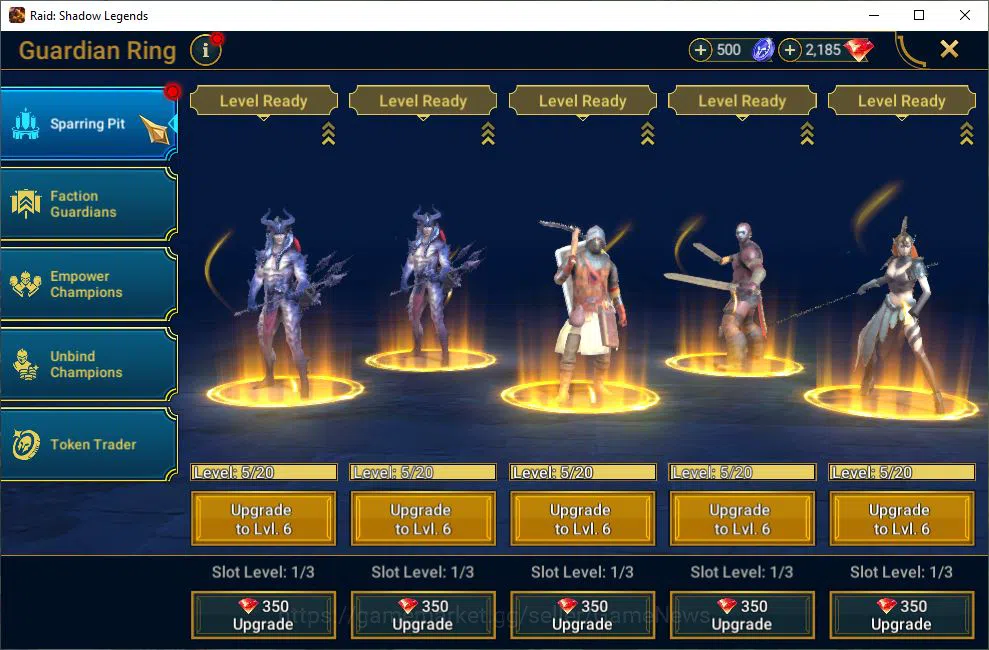 Raid: Shadow Legends Accounts Lv35 500K Power|1 Mythic(Androc)+19 Legendary(Ninj image 7