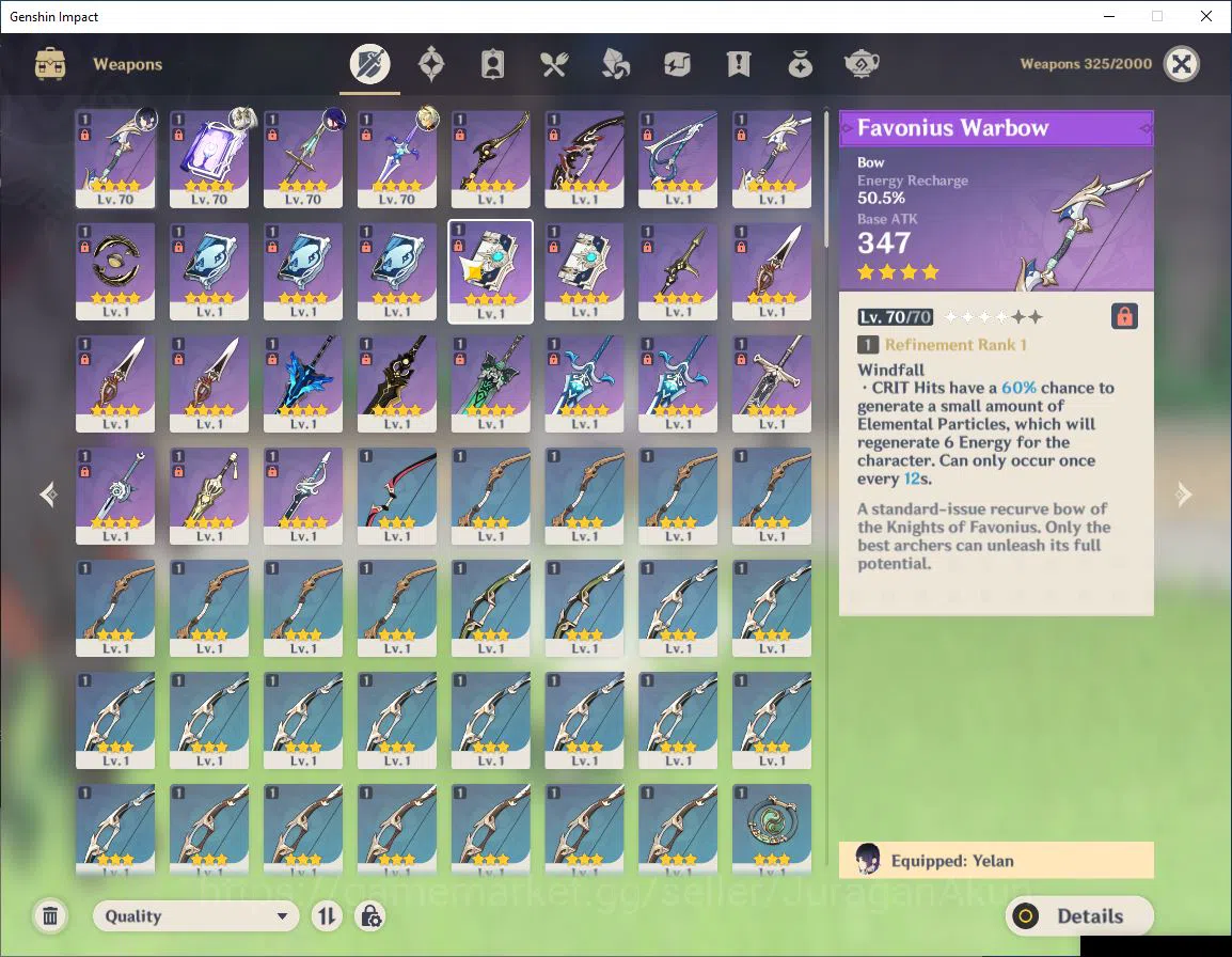 Genshin Impact Accounts ASIA | AR 44 | 5 Limited | Raiden,Nahida,Yelan,Xia image 4