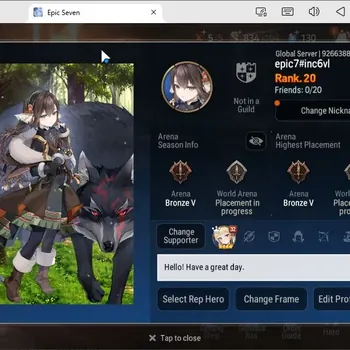Epic Seven Accounts Starter Global Unverif|Starter|2 ML(S Dark DieneStraze)Etc.|PoH+Bless ON|Stigma 4.6K|THEATAER