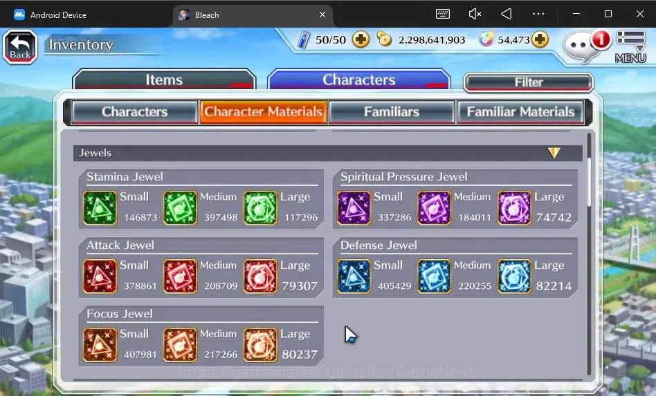 Bleach: Brave Souls Accounts [GLOBAL]54K Orb|2 New Ichigo Renewed,10th Anniv[Ru image 12