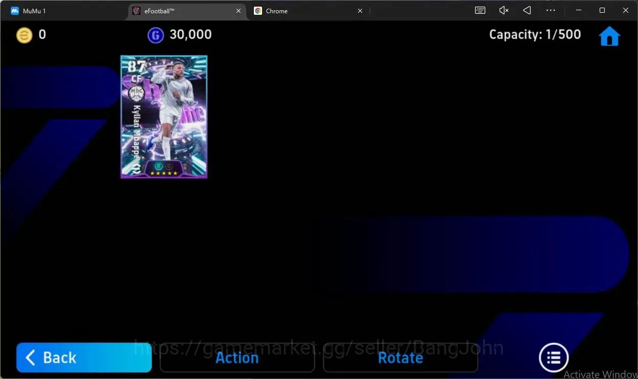eFootball Accounts Android | PW 2017 | Showtime Kylian Mbappe (87 CF) image 3