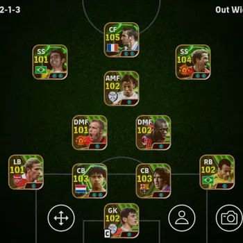 eFootball Accounts Legends & Iconic Players Mobile|PW 3166|Epic Cantona, Puyol,Rijkaard,Park JS,Michael Owen, Cafu|Showtime