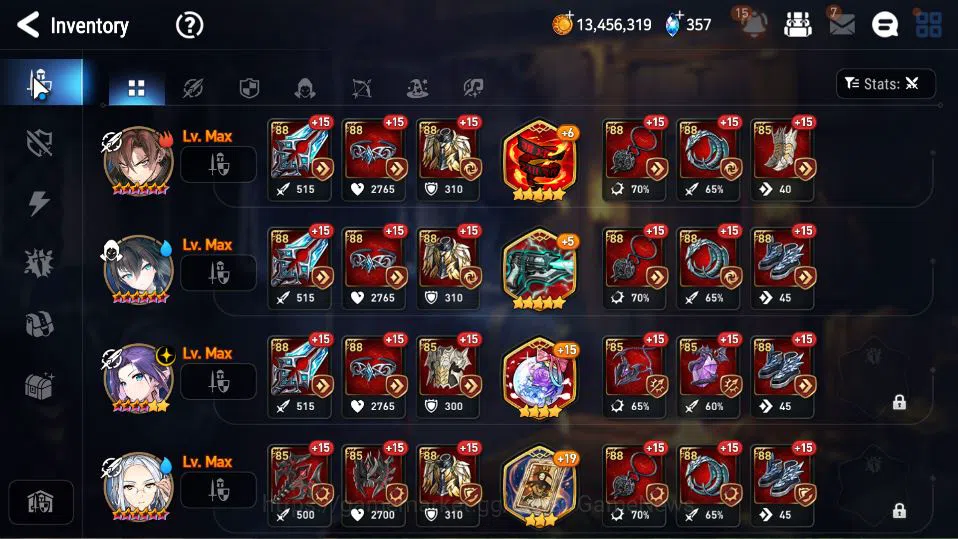 Epic Seven Accounts GLOBAL Unverif|New Era|3 ML(E Ilynav,Solitaria otS image 12