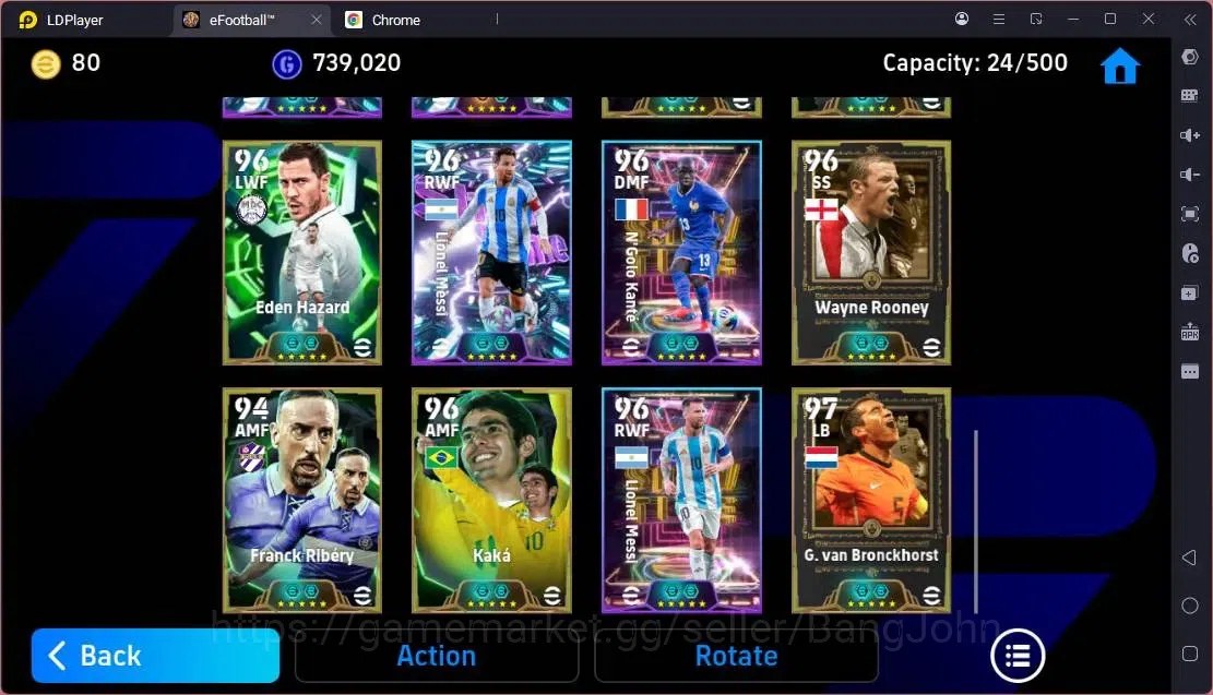 eFootball Accounts Mobile|PW 3172|Epic Shevchenko,Kuyt,Okazaki,Rijkaa image 6