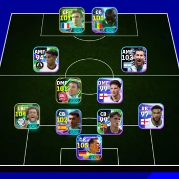 eFootball Accounts Legends & Iconic Players Android|Power 3016|Epic Marcelo,Eric Cantona,van Bommel|Show Time Manuel