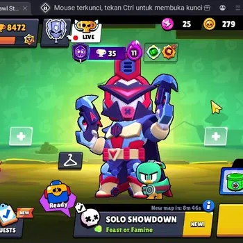 Brawl Stars Accounts Trophy 8427|40 Brawlers|6 Hypercharge(Colt,Bull,El Primo,Darryl,Max,Leon)|2 Legend,3 Mythic,13 Epic