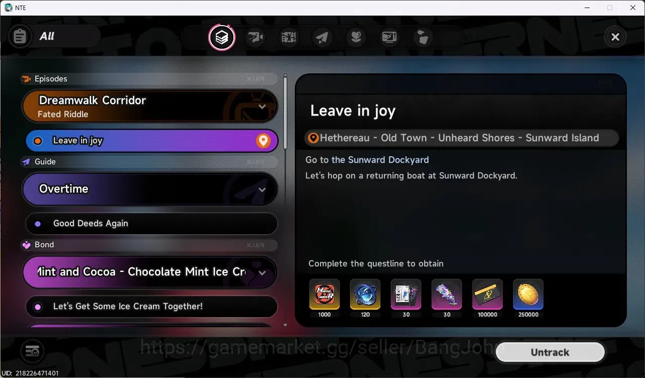 Neverness to Everness Accounts SEA|Lv.46|8 S-Class/2 Limit [Nanally A3+Fluffy Out image 17