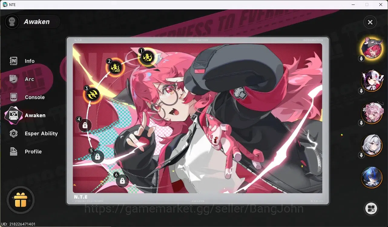 Neverness to Everness Accounts SEA|Lv.46|8 S-Class/2 Limit [Nanally A3+Fluffy Out image 5