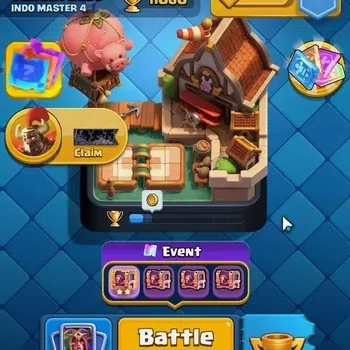 Clash Royale High-End Lv 58|Trophy 11060|KTL 15|Limited Skin|Card 121|4  image 1