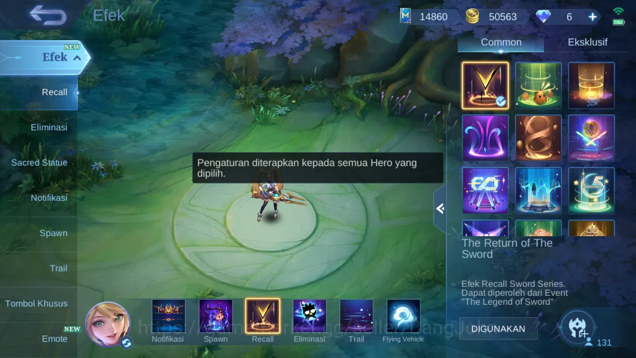 Mobile Legends: Bang Bang Accounts GLOBAL Hero 132 Skin 288 Luckybox Selena Lunox | A image 10