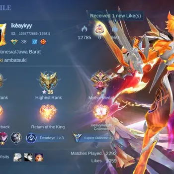 Mobile Legends: Bang Bang Accounts Collector Global | 89 Hero 131 Skin | Expert