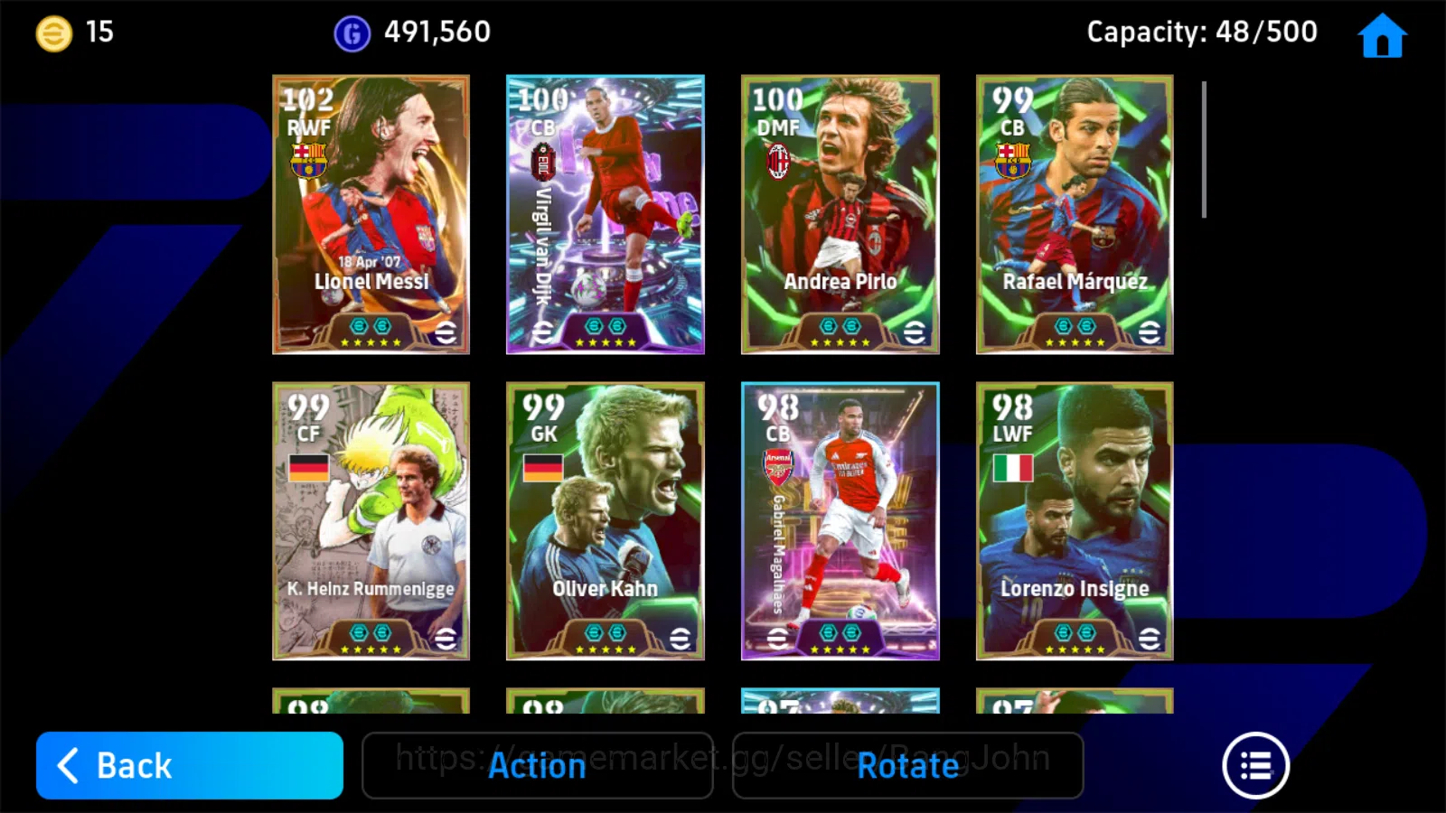 eFootball Accounts Power 3233 | messi bigtime 2007 | rummenigge tsuba image 4