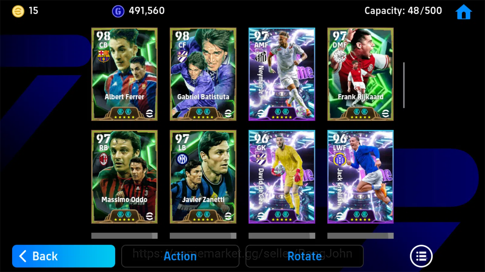 eFootball Accounts Power 3233 | messi bigtime 2007 | rummenigge tsuba image 5
